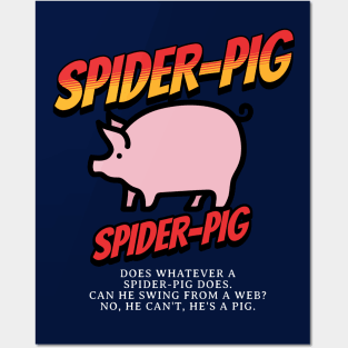 Spider-Pig, Spider-Pig Posters and Art